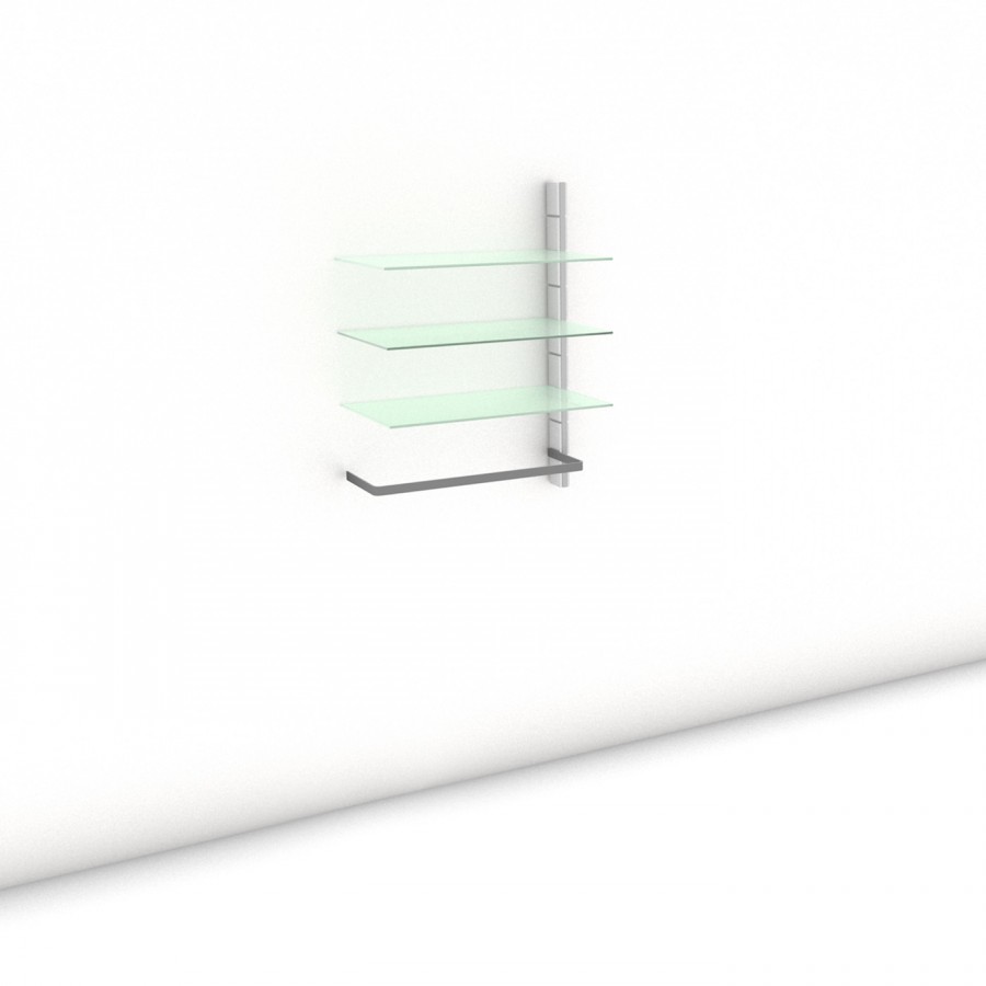 Begehbarer Kleiderschrank - Prime (M) 81 - Anbauelement - Maß: 81 x 107,2 x 45 cm (B x H x T)