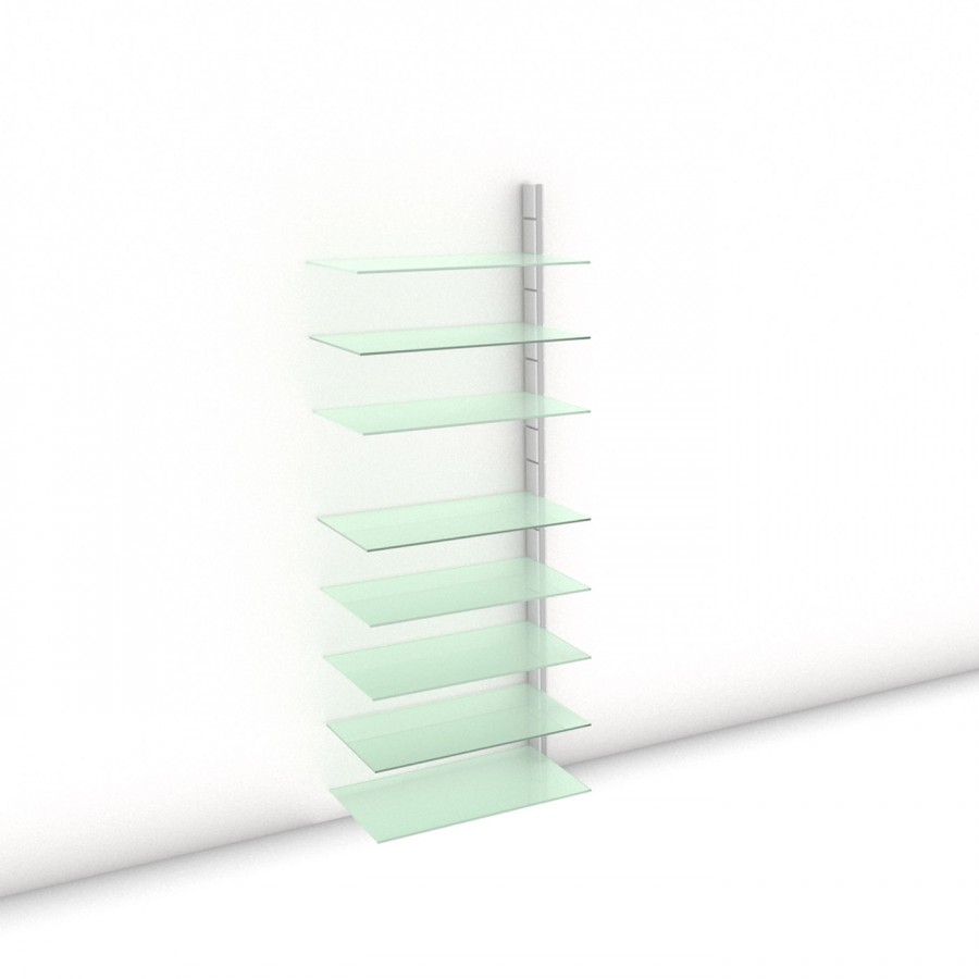 Begehbarer Kleiderschrank - Prime (XL) 81 - Anbauelement LAY - Maß: 81 x 215,2 x 45 cm (B x H x T)