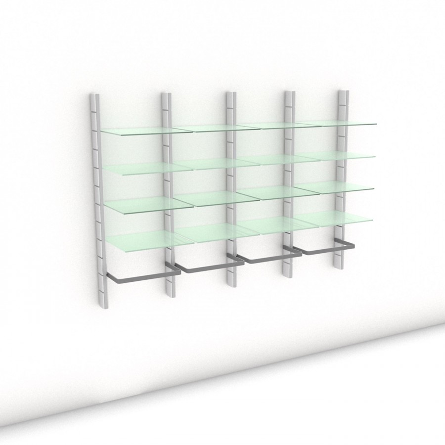 Begehbarer Kleiderschrank - Comfort (L) 204 - Maß: 204 x 143,2 x 45 cm (B x H x T)