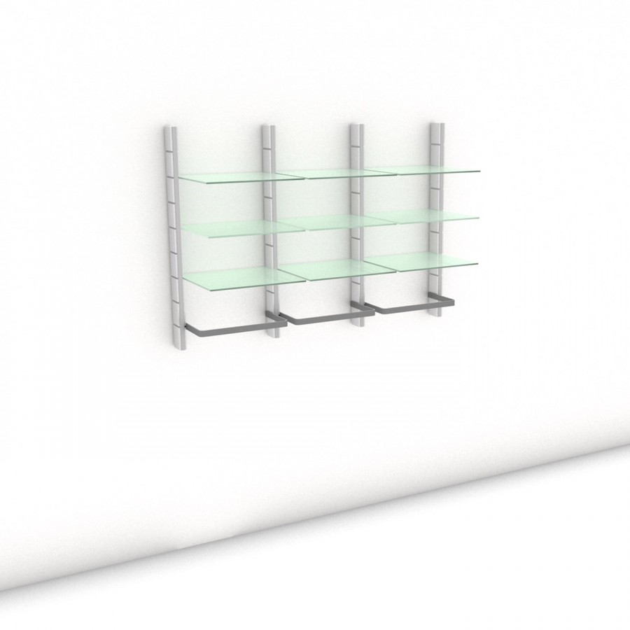 Begehbarer Kleiderschrank - Comfort (M) 154 - Maß: 154 x 107,2 x 45 cm (B x H x T)