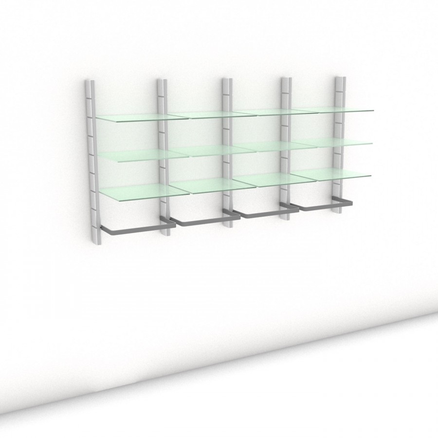 Begehbarer Kleiderschrank - Comfort (M) 204 - Maß: 204 x 107,2 x 45 cm (B x H x T)